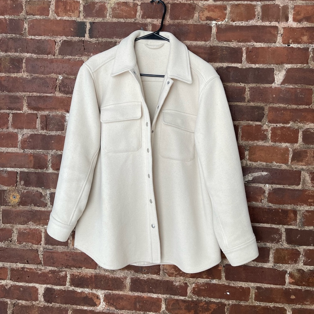 & other stories wool shirt jacket